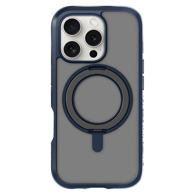 Laut - Crystal Matter Magsafe Case For Apple Iphone 16 Pro - Denim Blue