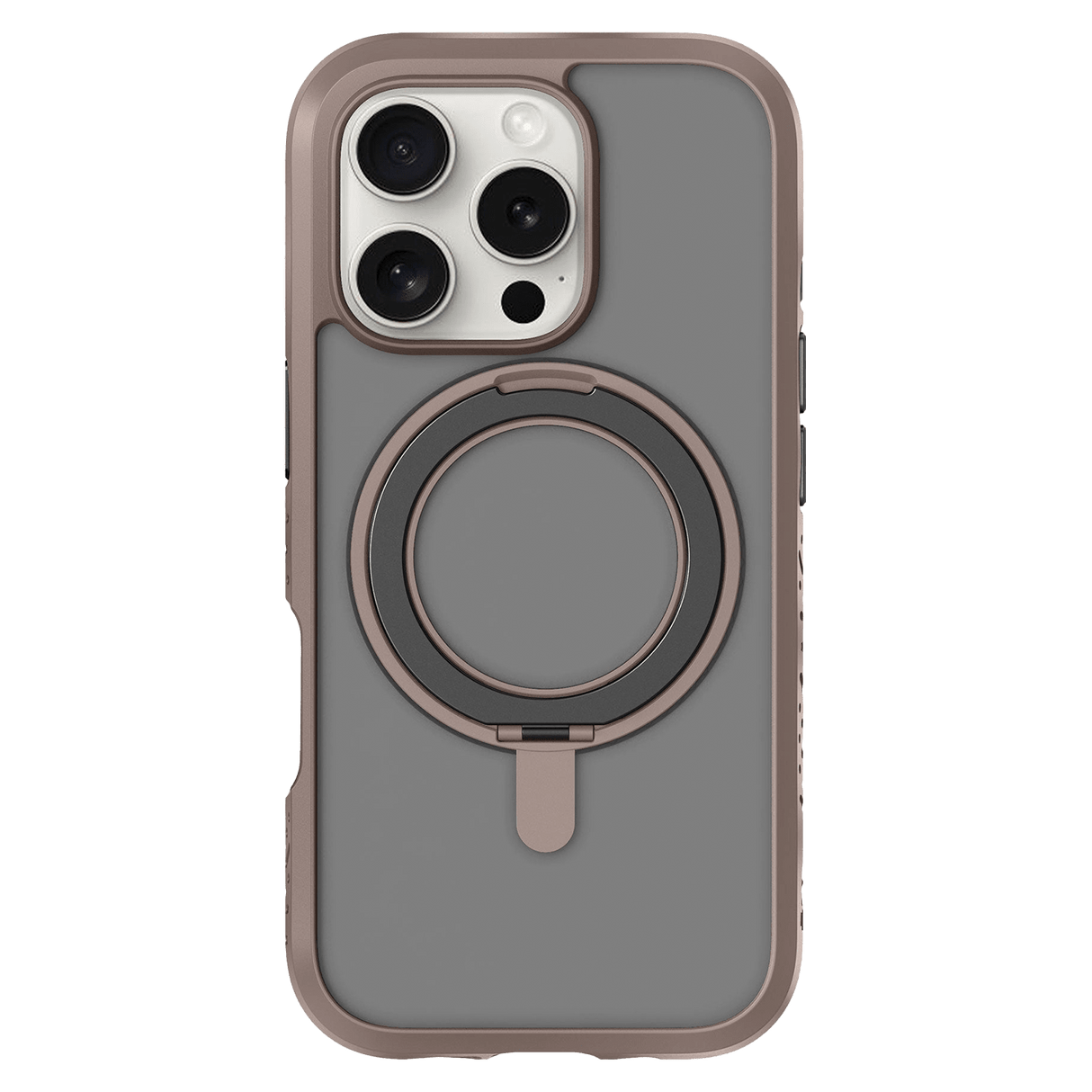 Laut - Crystal Matter Magsafe Case For Apple Iphone 16 Pro - Earth Brown