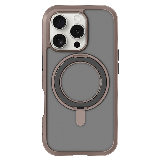 Laut - Crystal Matter Magsafe Case For Apple Iphone 16 Pro - Earth Brown