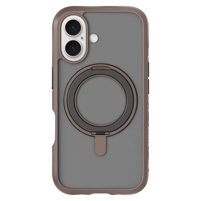 Laut - Crystal Matter Magsafe Case For Apple Iphone 16 Plus - Earth Brown