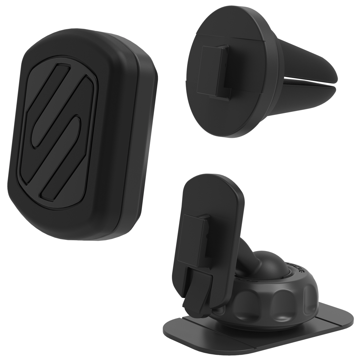 Scosche - Magicmount 2 In 1 Vent  /  Dash Mount - Black