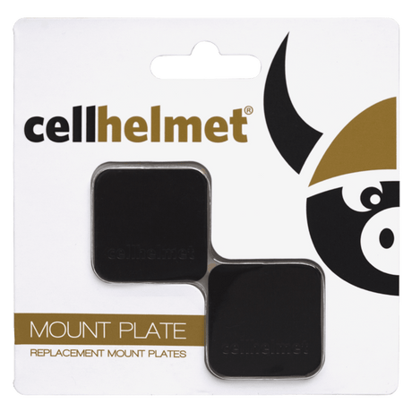 Cellhelmet - 2 Pack Of Replacement Plates For 360 Magnetic Mount - Black