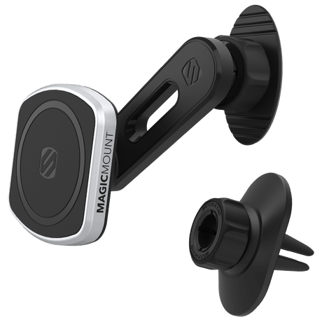 Scosche - Magicmount Pro 2 Vent  /  Dash Mount - Black And Silver