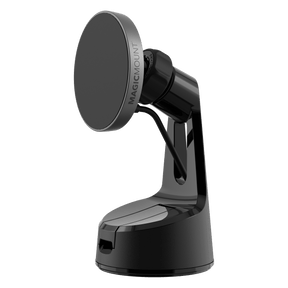 Scosche - Magicmount Pro Qi2 Wireless Charger Window / Dash Mount - Black