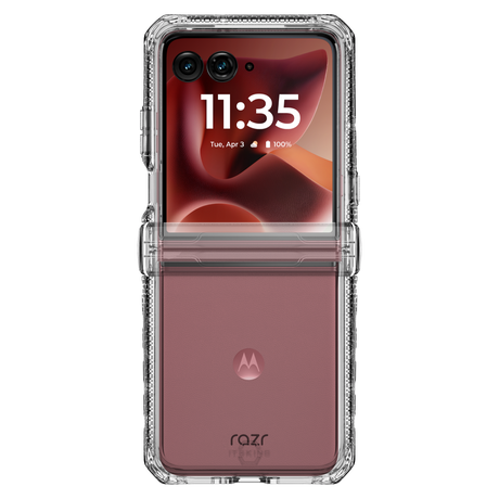 Itskins - Hybridr Clear Case For Motorola Razr Plus 2025 - Transparent