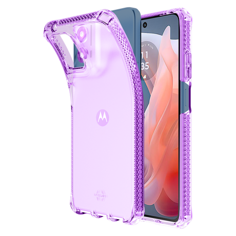 Itskins - Spectrumr Clear Case For Motorola Moto G 5g 2024 - Light Purple