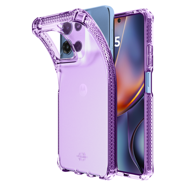 Itskins - Spectrumr Clear Case For Motorola Moto G 5g 2025 - Light Purple