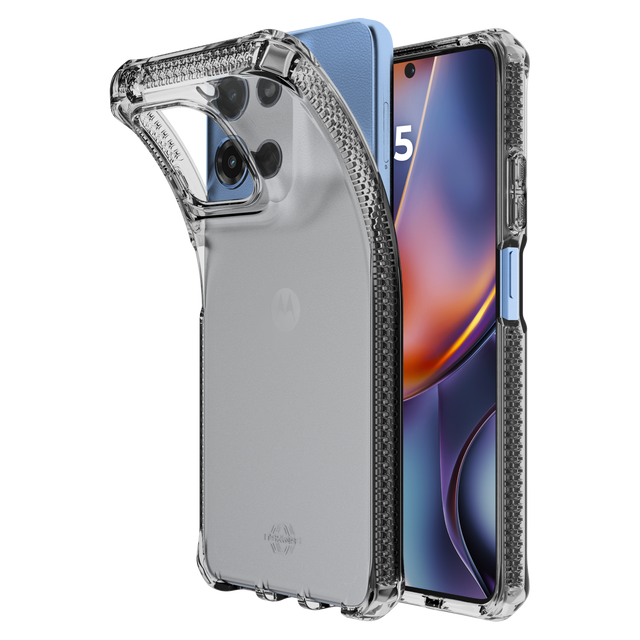 Itskins - Spectrumr Clear Case For Motorola Moto G 5g 2025 - Smoke