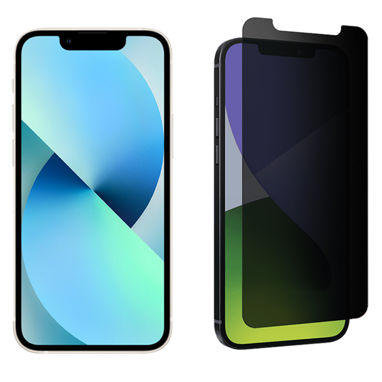 Cellhelmet - Privacy Tempered Glass Screen Protector For Apple Iphone 14  /  13  /  13 Pro - Privacy