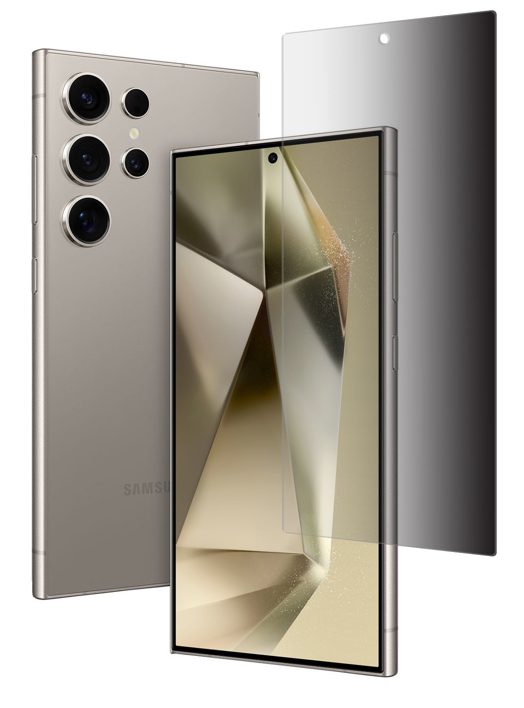 xBase Base Premium Privacy Tempered Glass Screen Protector for Samsung S24 Ultra