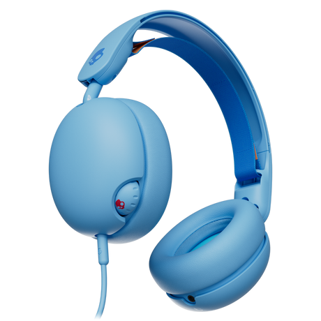 Skullcandy - Grom Kids Over Ear Wired Headphones - Surf Blue