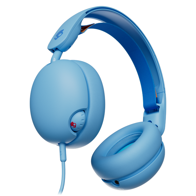 Skullcandy - Grom Kids Over Ear Wired Headphones - Surf Blue