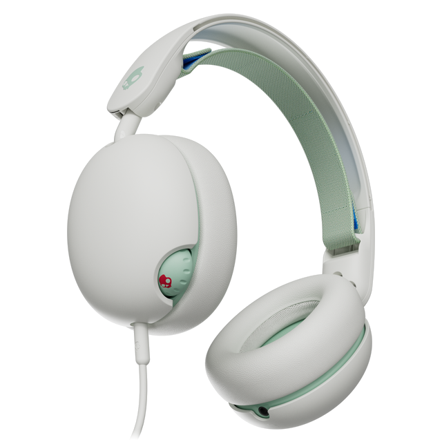 Skullcandy - Grom Kids Over Ear Wired Headphones - Bone Seafoam