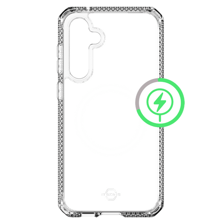 Itskins - Hybridr Clear Magsafe Case For Samsung Galaxy S23 Fe - Transparent