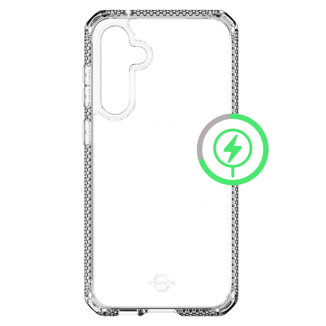 Itskins - Hybridr Clear Magsafe Case For Samsung Galaxy S23 Fe - Transparent