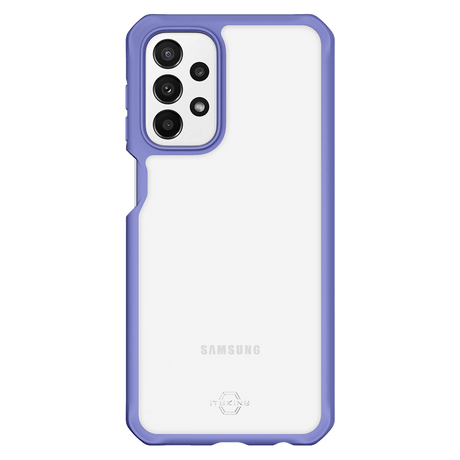 Itskins - Hybridr Solid Case For Samsung Galaxy A23 5g Uw - Purple And Transparent