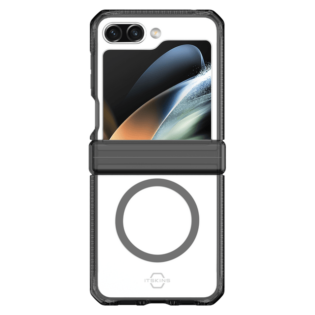 Itskins - Supremer Hinge Magsafe Case For Samsung Galaxy Z Flip5 - Smoke
