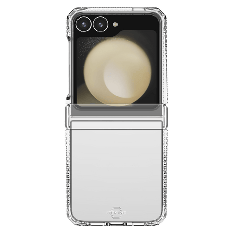 Itskins - Hybridr Clear Hinge Case For Samsung Galaxy Z Flip6 - Transparent