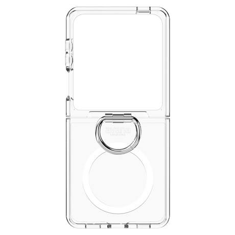 Avana Ice MagSafe Case with Ring for Samsung Galaxy Z Flip7 - Clear