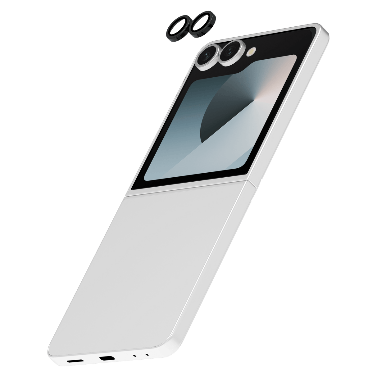 Itskins Hybrid Lens Camera Screen Protector for Samsung Galaxy Z Flip7 - Black