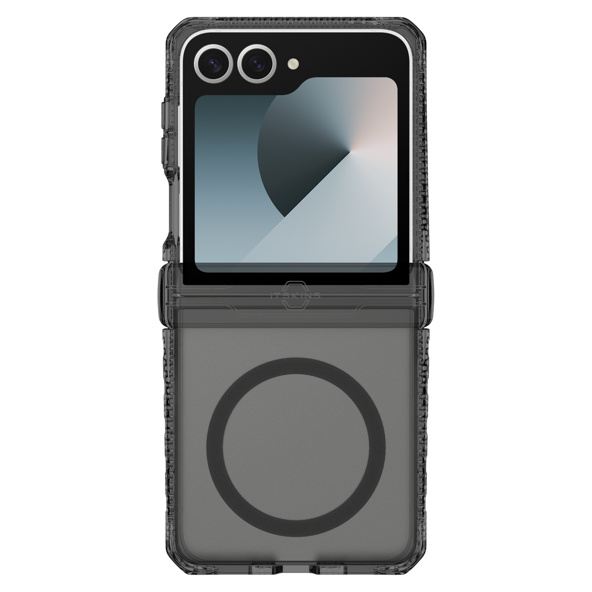 Itskins Hybridr Vapor Hinge Magsafe Case for Samsung Galaxy Z Flip7 * Smoke