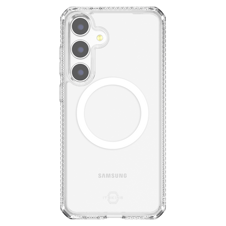 Itskins - Hybridr Clear Magsafe Case For Samsung Galaxy S24 - Transparent