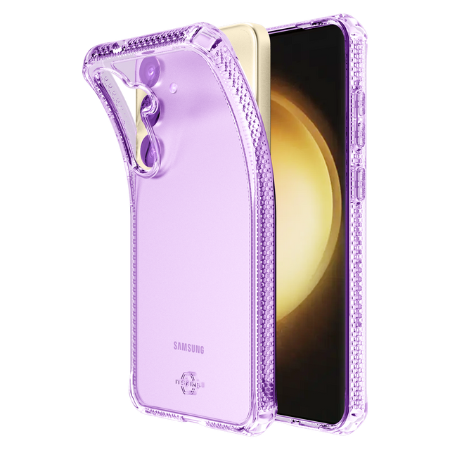 Itskins - Spectrumr Clear Case For Samsung Galaxy S24 - Light Purple