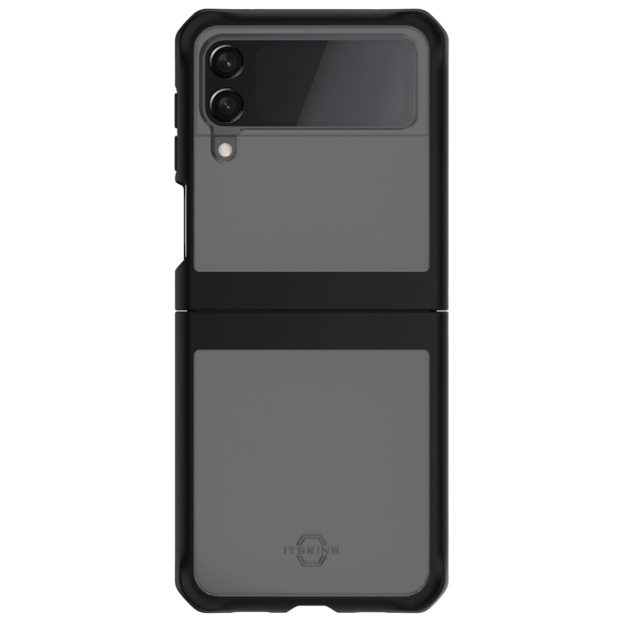 Itskins - Hybrid Solid Case For Samsung Galaxy Z Flip3 5g - Black