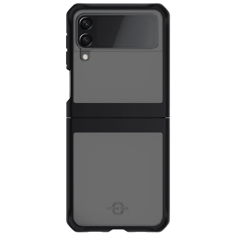 Itskins - Hybrid Solid Case For Samsung Galaxy Z Flip3 5g - Black