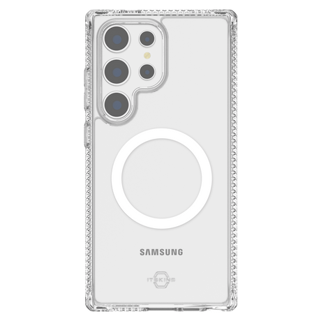 Itskins - Hybridr Clear Magsafe Case For Samsung Galaxy S24 Ultra - Transparent