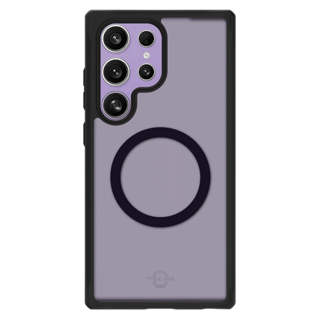 Itskins - Hybridr Frost Magsafe Case For Samsung Galaxy S24 Ultra - Black