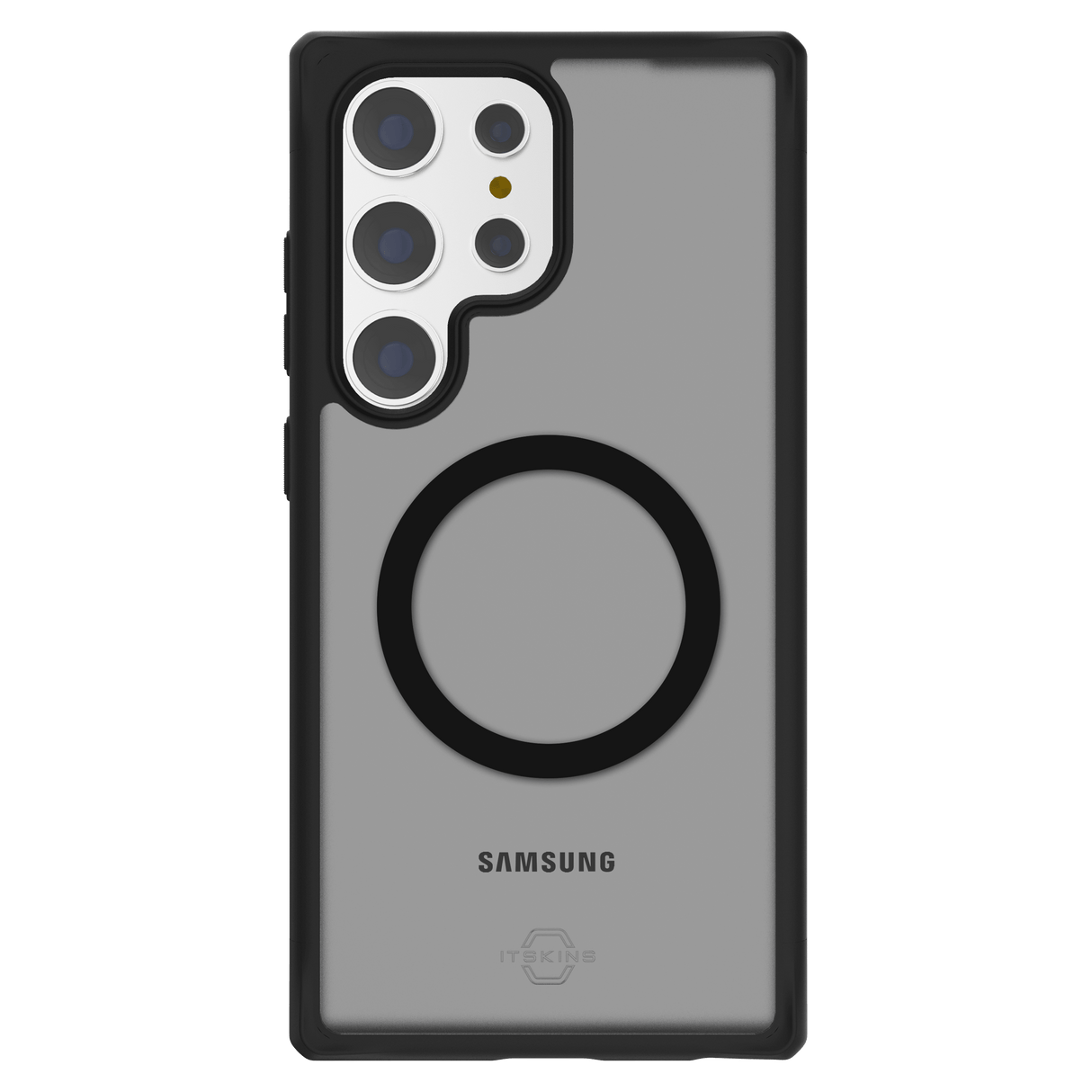 Itskins - Hybridr Stand Magsafe Case For Samsung Galaxy S24 Ultra - Black