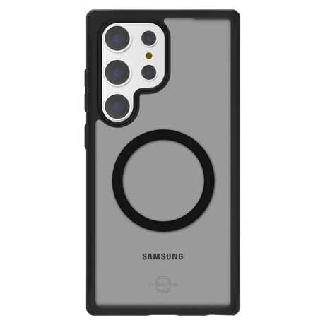 Itskins - Hybridr Stand Magsafe Case For Samsung Galaxy S24 Ultra - Black