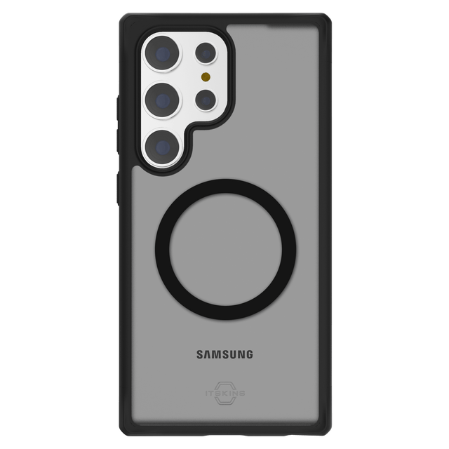 Itskins - Hybridr Stand Magsafe Case For Samsung Galaxy S24 Ultra - Black