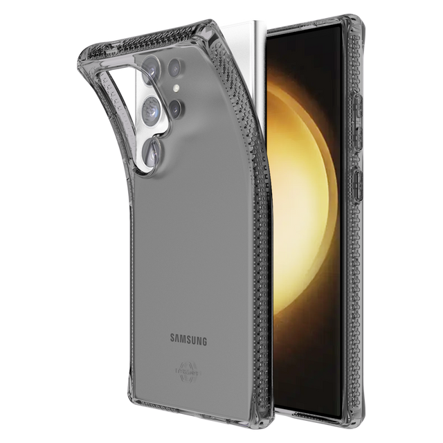 Itskins - Spectrumr Clear Case For Samsung Galaxy S24 Ultra - Smoke