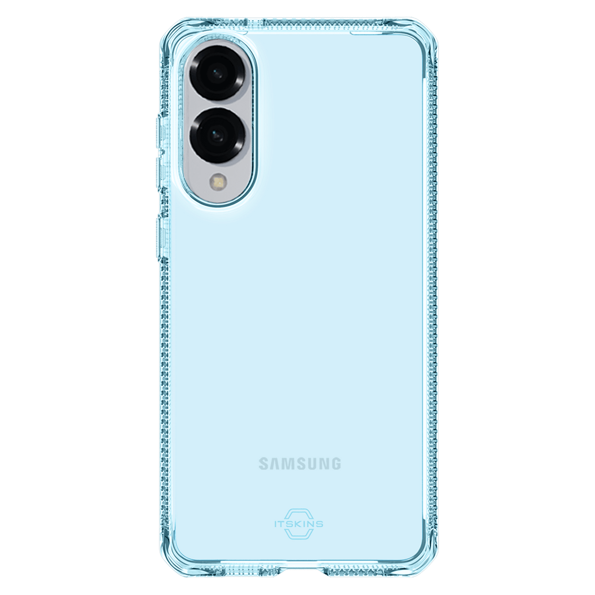 Itskins - Spectrumr Clear Case For Samsung Galaxy S25 Edge - Light Blue