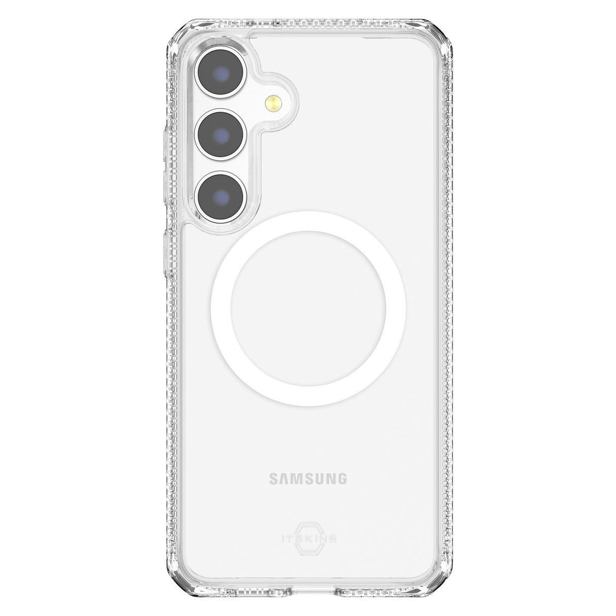 Itskins - Hybridr Clear Magsafe Case For Samsung Galaxy S24 Plus - Transparent