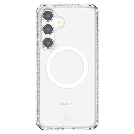 Itskins - Hybridr Clear Magsafe Case For Samsung Galaxy S24 Plus - Transparent