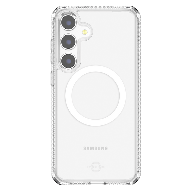 Itskins - Hybridr Clear Magsafe Case For Samsung Galaxy S24 Plus - Transparent