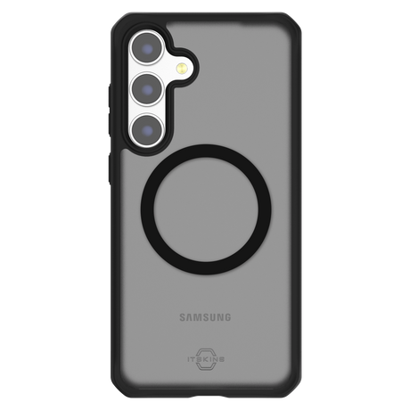 Itskins - Hybridr Frost Magsafe Case For Samsung Galaxy S24 Plus - Black