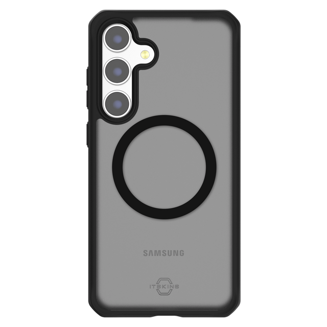 Itskins - Hybridr Frost Magsafe Case For Samsung Galaxy S24 Plus - Black
