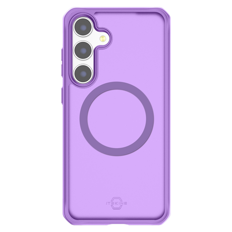 Itskins - Hybridr Frost Magsafe Case For Samsung Galaxy S24 Plus - Deep Purple