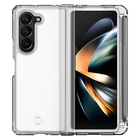 Itskins - Supremer Clear Hinge Case With Pen Holder For Samsung Galaxy Z Fold5 - Transparent