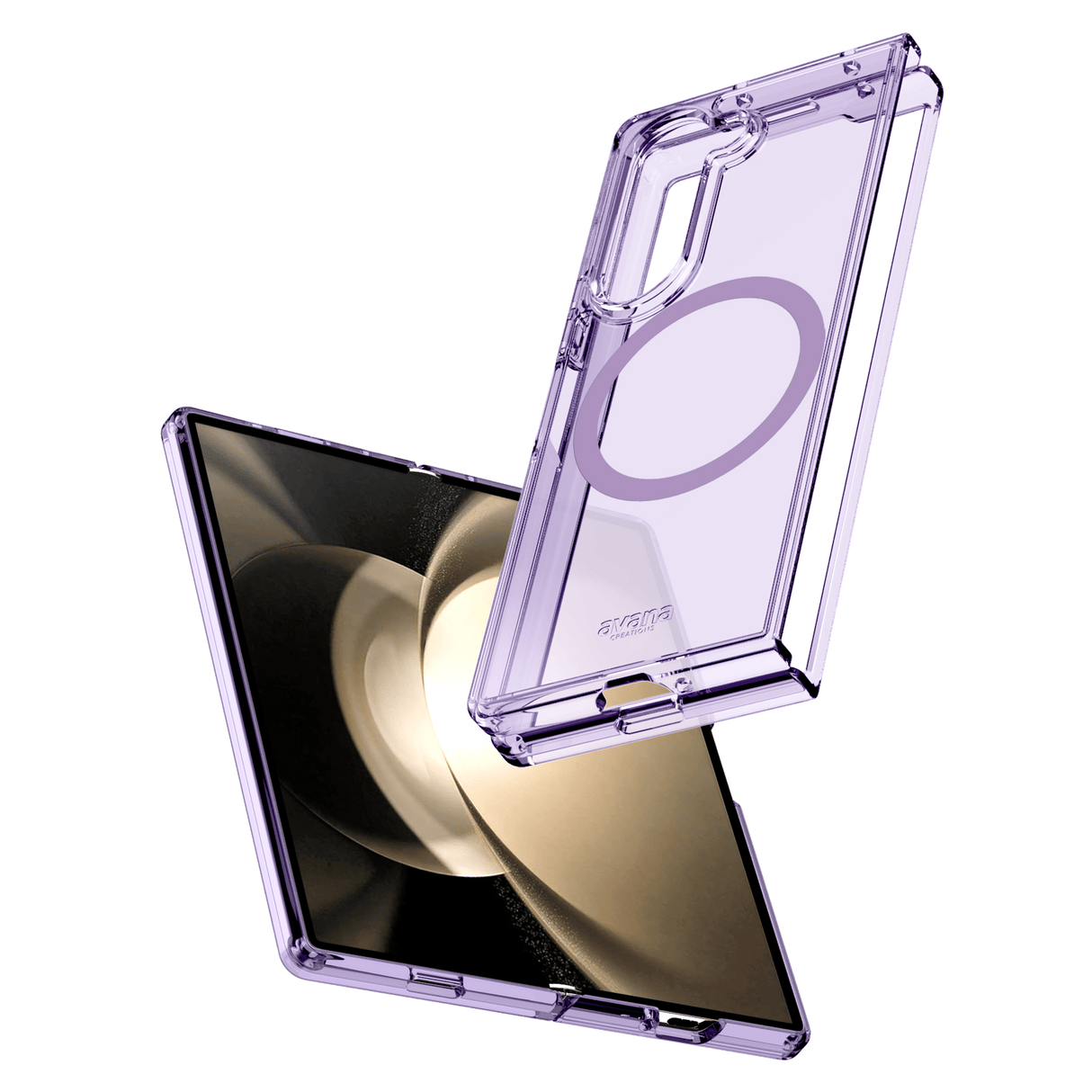 Avana - Ice Magsafe Case For Samsung Galaxy Z Fold6 - Lavender