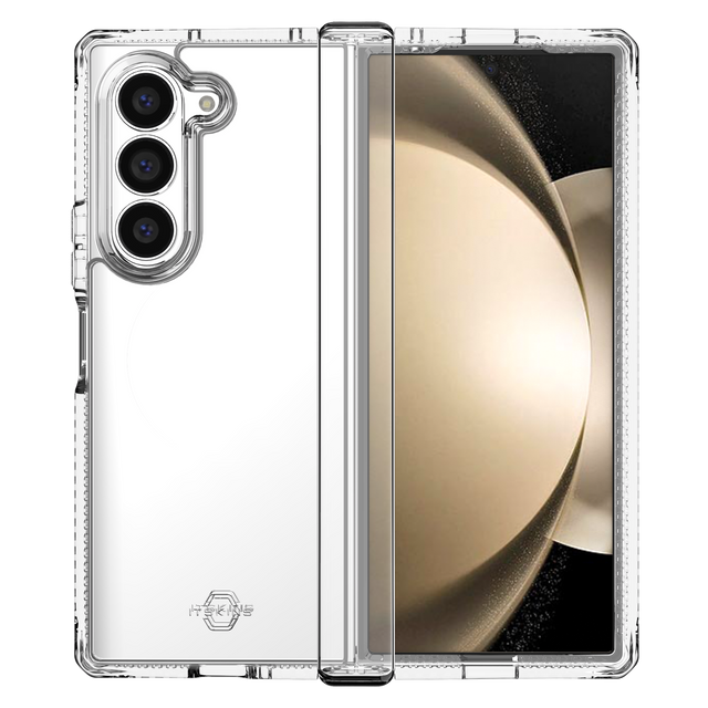 Itskins - Hybridr Clear Hinge Case For Samsung Galaxy Z Fold6 - Transparent