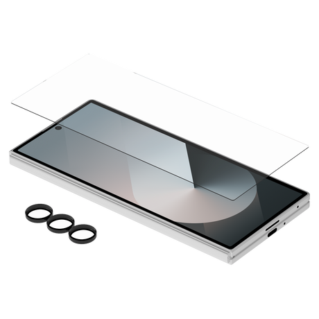 Itskins Hybrid Defense Glass Screen Protector for Samsung Galaxy Z Fold7 - Black