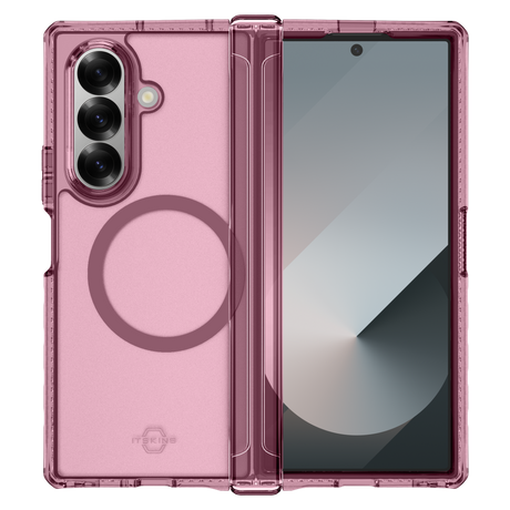 Itskins Hybridr Vapor Hinge MagSafe Case for Samsung Galaxy Z Fold7 - Light Pink