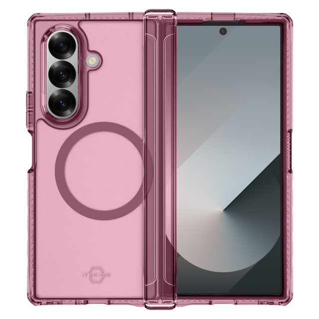 Itskins Hybridr Vapor Hinge MagSafe Case for Samsung Galaxy Z Fold7 - Light Pink