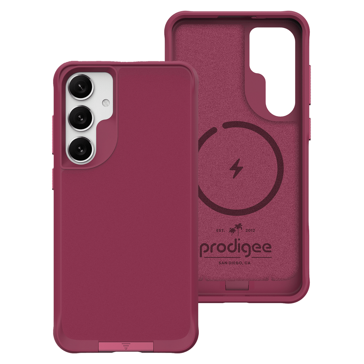 Prodigee - Balance Case For Samsung Galaxy S24 - Burgundy