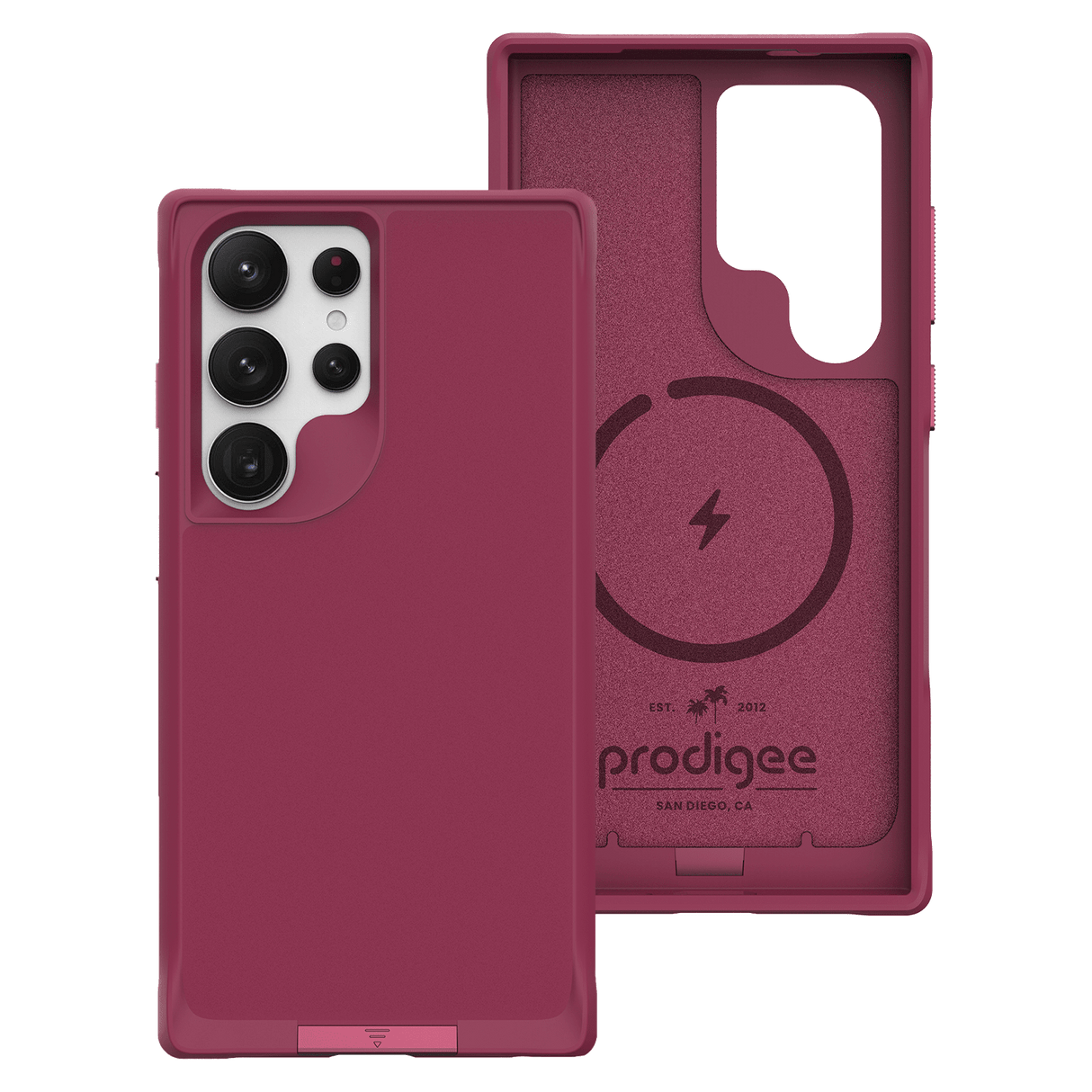 Prodigee - Balance Case For Samsung Galaxy S24 Ultra - Burgundy